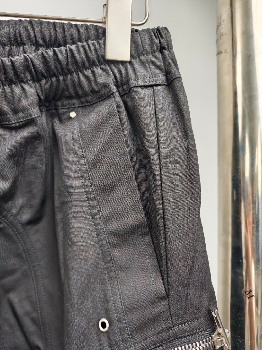 Black Rick Owens DRKSHDW Cargo Jogger Pants - Picture 5 of 11